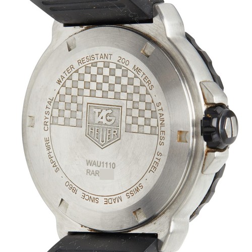 Tag Heuer Formula 1 Uhren WAU1110 Quarz schwarzes Zifferblatt Herren 【Gebraucht】 - Bild 6 von 6