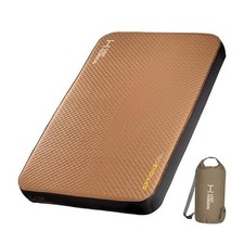 Air Foam Camping Mattress, Self-Inflating 4.5" Thick, Queen Sleeping Pad