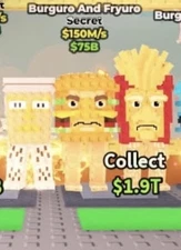 ✅(CHEAPEST)🔥 BURGURO AND FRYURO 150M/S+ 👀 RAREE TOP 1% STEAL A BRAINROT