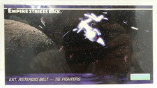 VINTAGE STAR WARS EMPIRE STRIKES BACK TIE FIGHTERS WIDEVISION TOPPS 1995 CARD