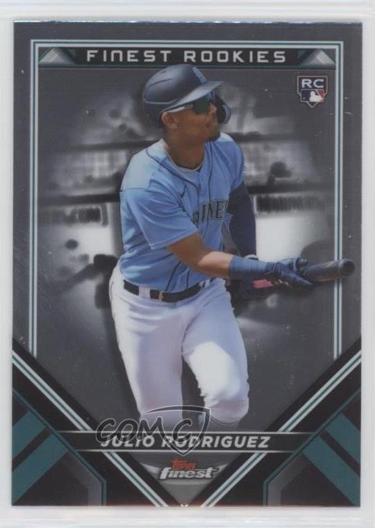 2022 Topps Finest Rookies Design Variation Julio Rodriguez #FRD-JR RC 9m2