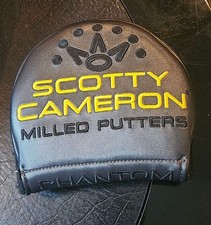 Scotty Cameron Phantom Milled Putters Head Cover Excellent Condition
