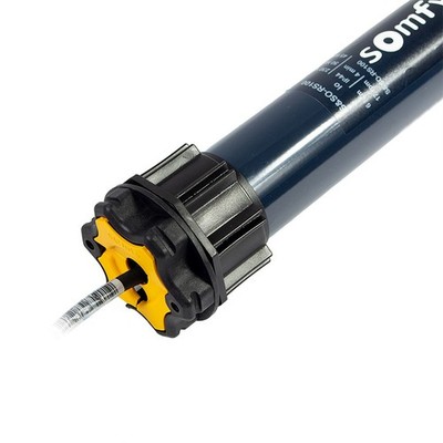 Somfy S&SO RS100 io extra leiser Rohrmotor 6-20 Nm inkl. Adapter und Lager
