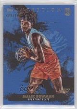 2021-22 Topps Inception OTE Overtime Elite Blue 21/199 Malik Bowman #36 6o3