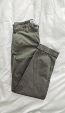 Woman's ZARA Khaki Tailored Trousers / Chinos - Size 8
