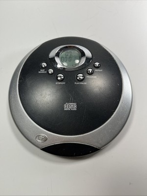 Durabrand Portable Digital CD Player Model CD-895 Black/Silver - TESTED, READ