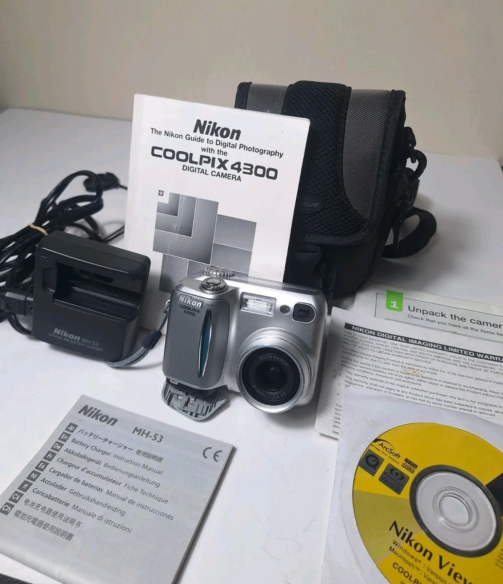 Nikon cool pix 4300 バッテリーチャージャー付き CF付き Nikon COOLPIX 4300 Digital Cameras for Sale - Shop New & Used
