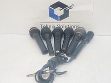 6 Vocal/Instrument Cardioid Dynamic Microphones-All different Models-All Working