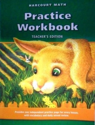 Harcourt Math : Practice Workbook: National California Edition