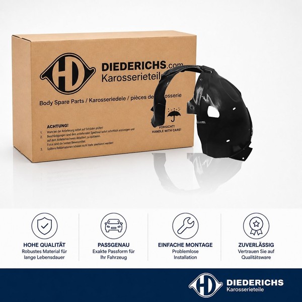 Verkleidung Radhaus Vorne Links Diederichs 1205009 FÜR Mini-image