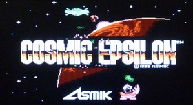 Cosmic Epsilon W/Manual Famicom FC Retro Rare Vintage Good Used Game NTSC-J JP