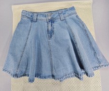 Art Class Cotton Light Blue Denim Skirt. Size large 10/12 Americana