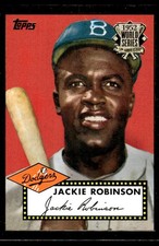 2001 Topps Through the Years Reprints Gold Jackie Robinson Brooklyn Dodgers #5