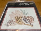 Golden Bee Counted Cross Stitch Kit  “Conch Shell” With Frame — photo 2