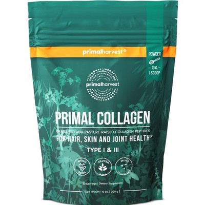 Collagen Powder Supplement - Dairy & Gluten Free, Daily Wellness Boost, 10oz