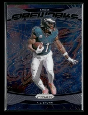 2024 Panini Prizm A.J. Brown Fireworks Philadelphia Eagles #13
