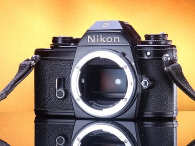 Nikon EM 35mm Film Camera Body Manual Focus Nikon F Mount Vintage SLR #7122623