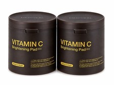 Mediheal Vitamin C Toner Pads 2 Pack (500ml) Brightening Glow Radiance K-Beauty