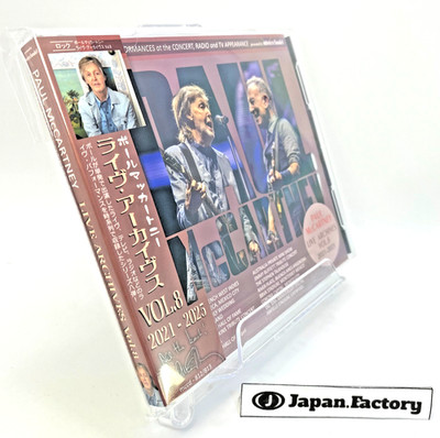 PAUL McCARTNEY / LIVE ARCHIVES Vol.8 2CD+Original OBI NEW!!!