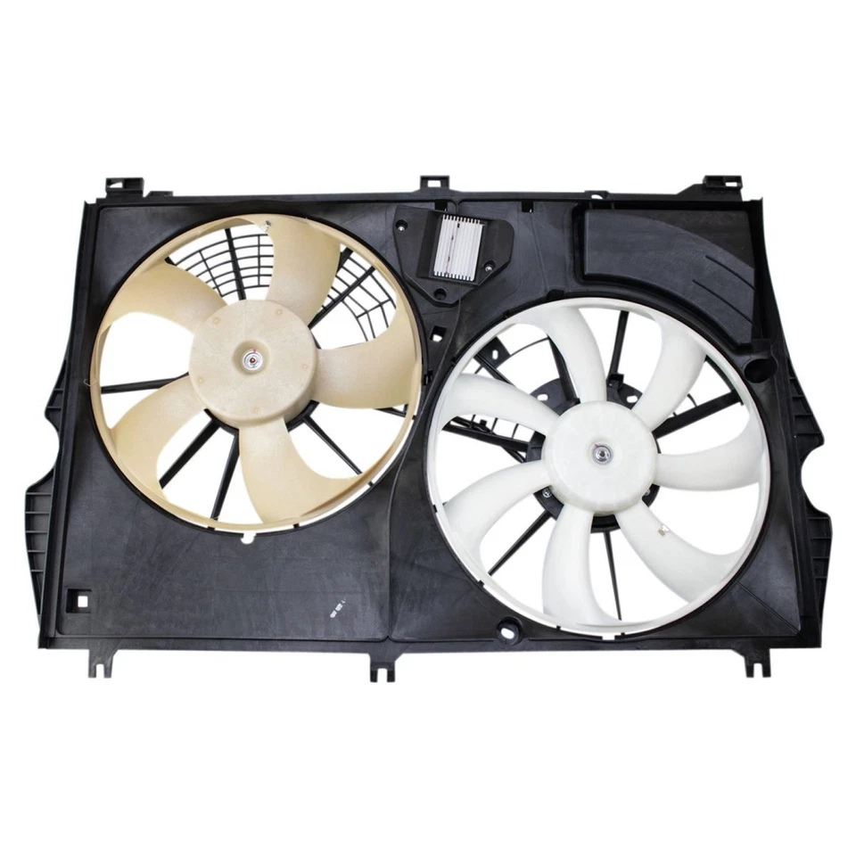 Engine Radiator Dual Cooling Fan Assembly for Lexus RX350 RX350L New - Image 3 of 4