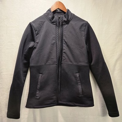 Under Armour Women's Medium Storm Evolution Daytona Full Zip Golf Black Jacket