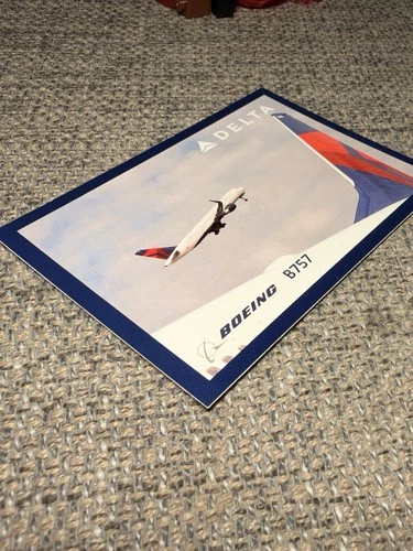 2010 Delta Air Lines Pilot Trading Card “B757” #23V image 3