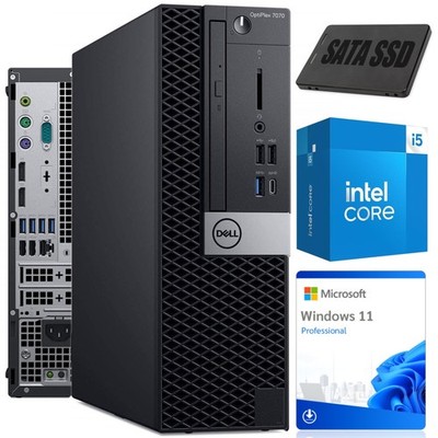 Desktop Computer Dell OptiPlex 7070 SFF i5 16/256 SSD W11P KL A