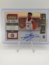 2023-24 Contenders Mouhamed Gueye RC Auto /49 #135 Rookie Auto Atlanta Hawks