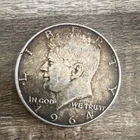 1964 Kennedy Half Dollar 50C Silver Coin Circulated Uncertified