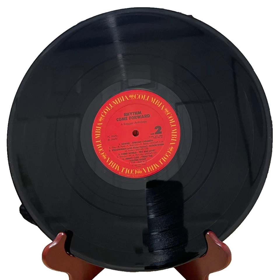 Rhythm Come Forward A Reggae Anthology, Vinyl LP, 1984 Columbia Records FC 39472 - Image 4 of 4