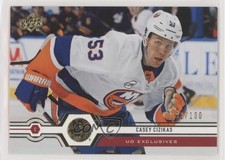 2019-20 Upper Deck UD Exclusives 92/100 Casey Cizikas #93 0nr3