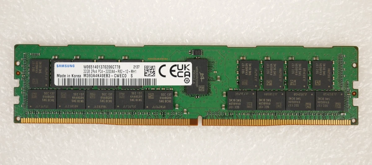 Samsung DDR4 SDRAM 32 GB Total Capacity Memory (RAM) for sale - eBay