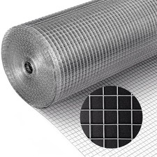 Hardware Cloth 1/4 in. 48in. x 100ft. Hot-dip Galvanized After Welding, 23 Ga...