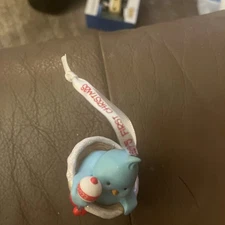 HALLMARK 2022 BABY BOY'S FIRST CHRISTMAS BLUE BIRD w/NEST  Keepsake ORN.