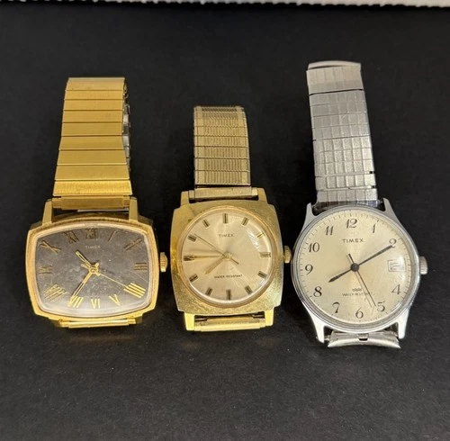 Vintage Timex Lot (as Is)
