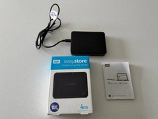 Western Digital EasyStore WDBAJP0040BBK 4 TB External Drive