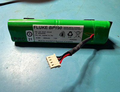 Fluke Akkupack BP190 NiMH 7,2 V 3,8 Ah 3800 mAh Herstellernr. BP190