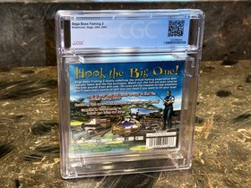 Dreamcast Sega Bass Fishing CGC 9.8 A+ NEW FACTORY SEALED WATA VGA