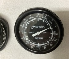 Altimetro Safesport 200 piedi Made In Japan