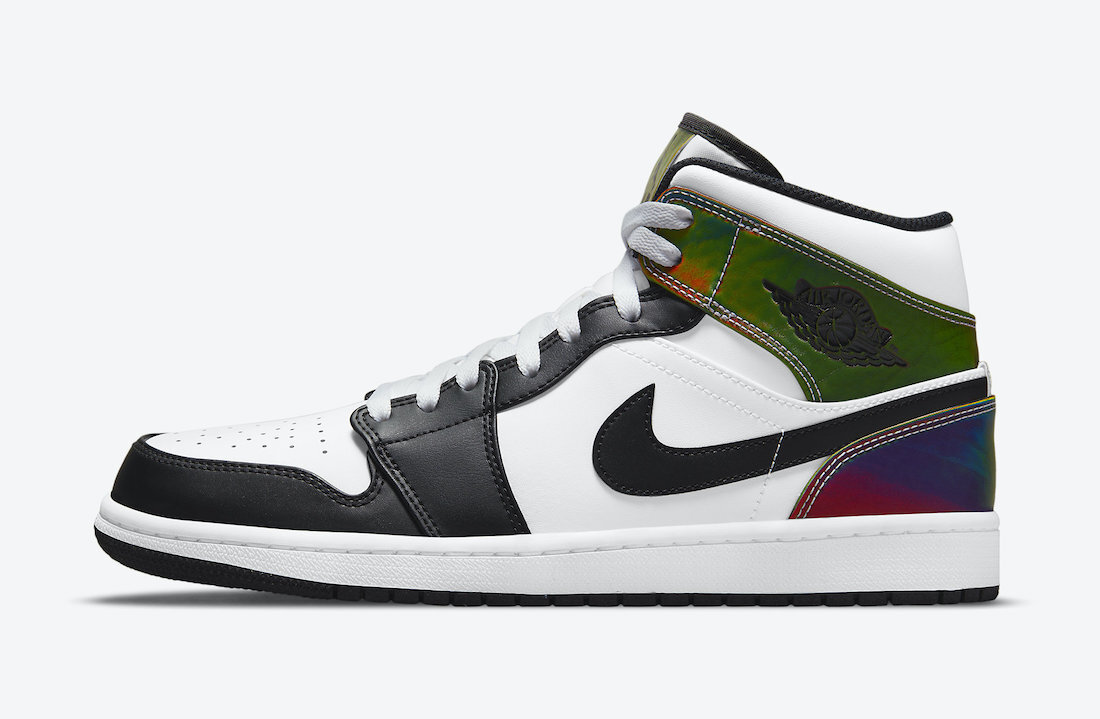 Nike Air Jordan 1 Mid Se White Black Multicolor DM7802-100