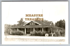 C.1950 RPPC WV 4-H CAMP  MARION CO. COTTAGE WEBSTER COUNTY PHOTO Postcard P88