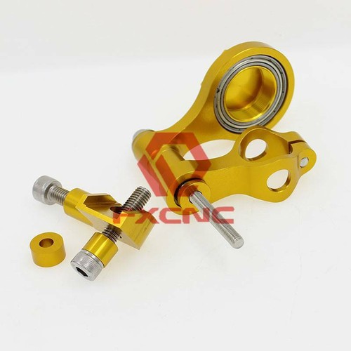 For Yamaha YZF R6 R1 2006-2015 Steering Damper Bracket Kit Holder Gold 2007 2008 - Picture 4 of 5