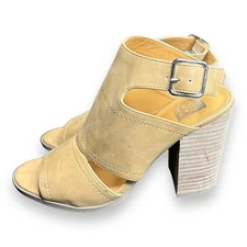 Dolce Vita Kenli Perforated Block Heel Mule Size 9