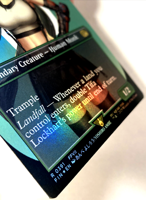 Magic: The Gathering ファイナルファンタジー MTG Tifa Lockhart (Borderless Foil) Final Fantasy 0391 FFVII FF7