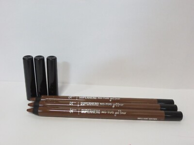 IT COSMETICS SUPERHERO NO-TUG GEL LINER BRILLIANT BROWN 0.042 OZ (LOT OF 3)