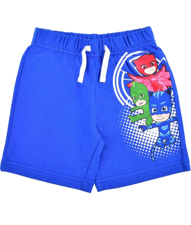 Paquete de 2 pantalones cortos con cordón PJ Masks Store para niños talla 3T Foto 2 de 4
