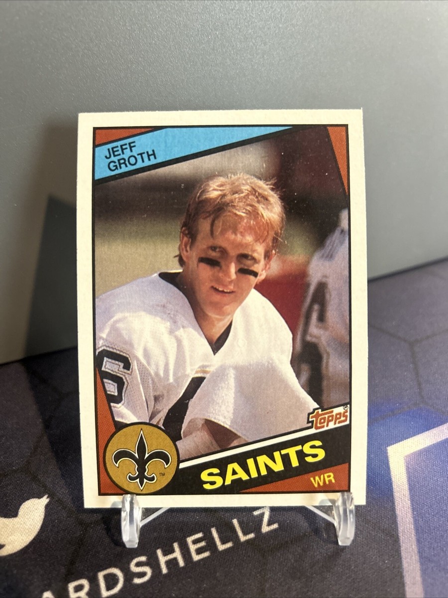 1984 Topps Football Jeff Groth New Orleans Saints #302 | eBay