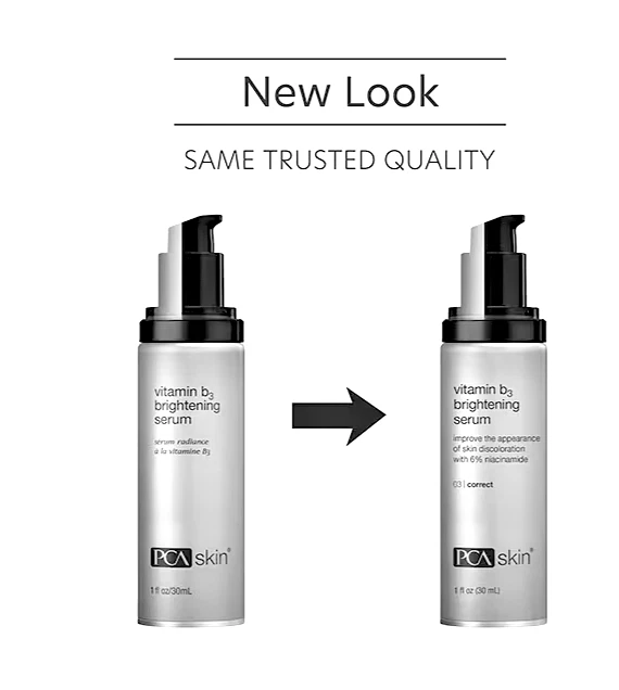 PCA Skin Vitamin B3 Brightening Serum 1oz Brightens, Reduces Discoloration