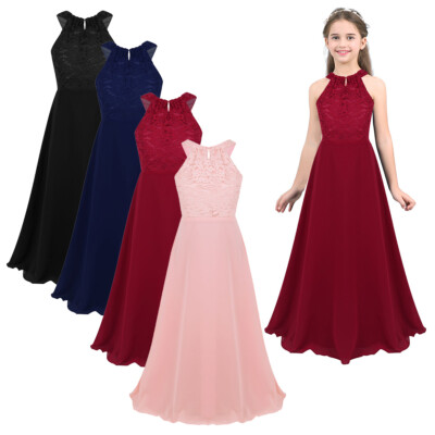 deep red flower girl dresses Girls Birthday Dress Laura Lace Dress