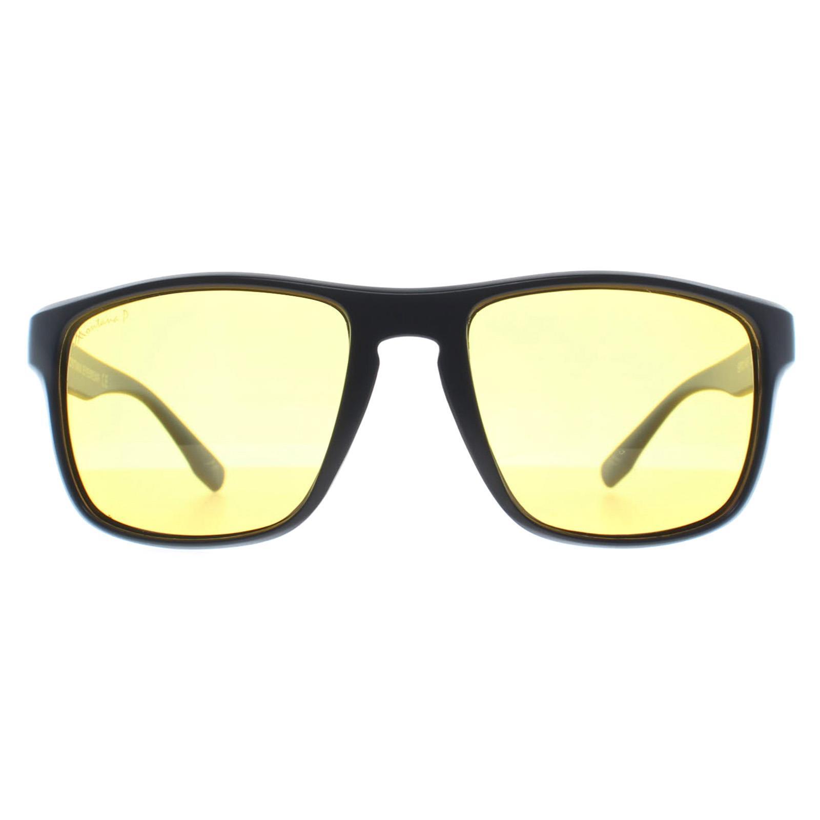 Montana Sunglasses SP314 F Black Revo Mirror Polarized